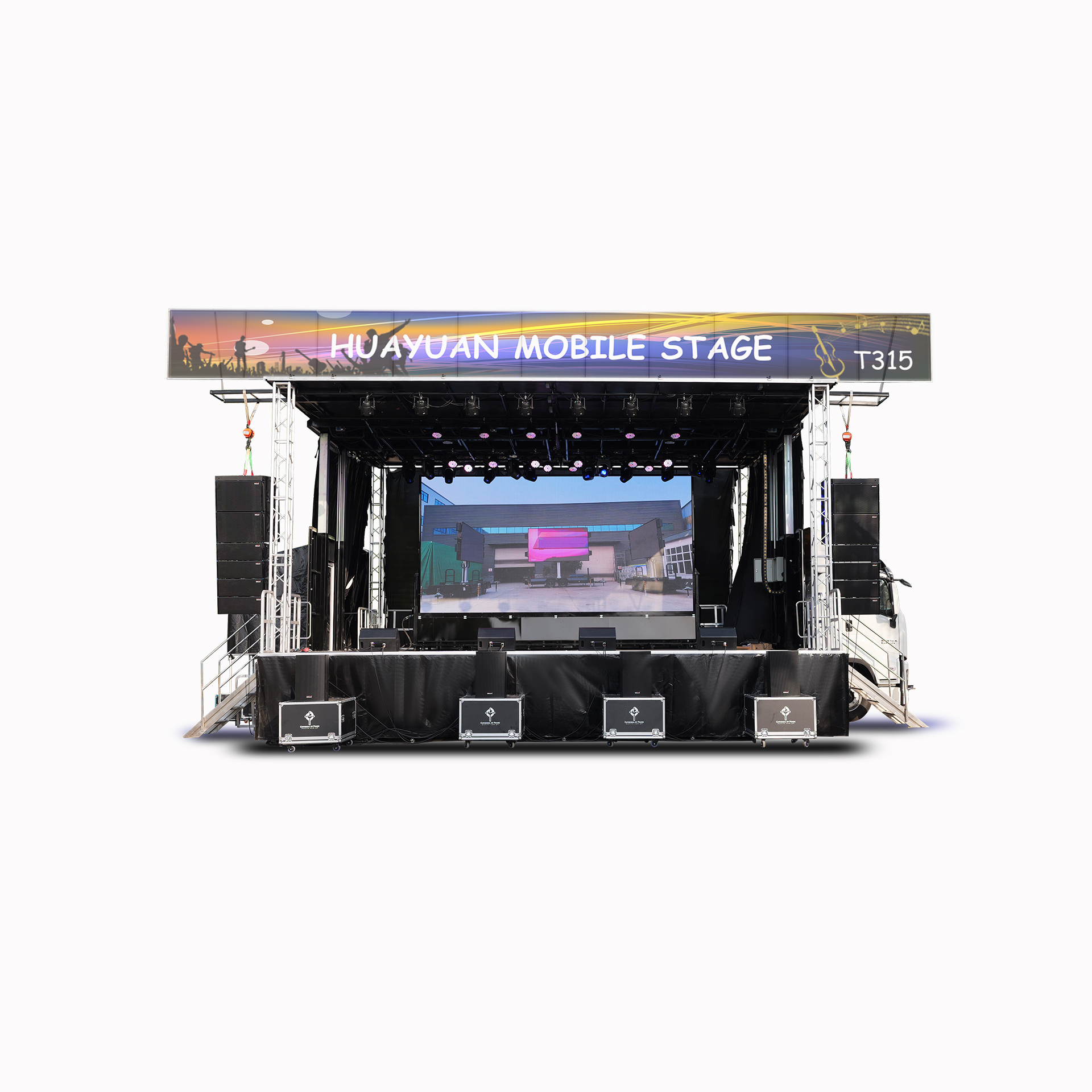 HY-T315 MOBILE STAGE TRUCK
